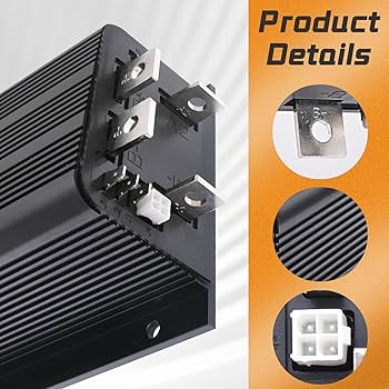 Geloo Replace Curtis 1204-027 Golf Carts Speed Controller